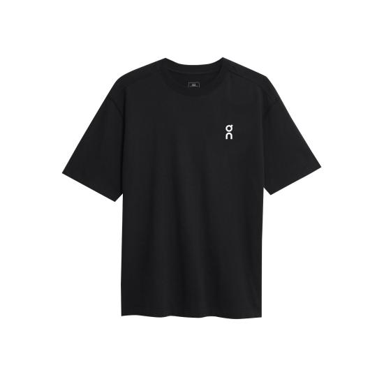 26FW 온 러닝 반팔 티셔츠 1ME10050553 BLACK
