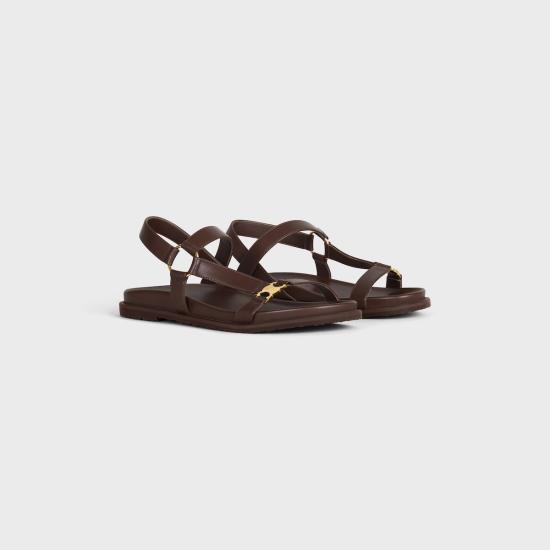 26FW 셀린느 샌들 362225269C 19DK DARKBROWN - CELINE