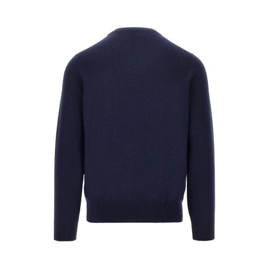 26FW 브루넬로 쿠치넬리 캐시미어 니트 M2200100 Blue - BRUNELLO CUCINELLI
