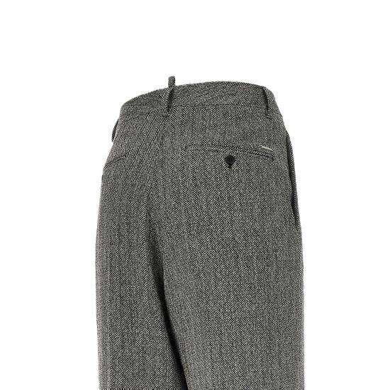 26FW 디스퀘어드2 스트레이트 팬츠 S74KB1168D35517 Black - DSQUARED2