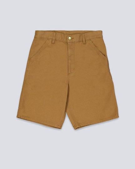 26SS 칼하트 WIP 싱글 니 쇼츠 I027942 HZ02 HMILTBROWN