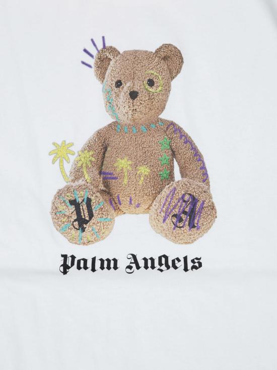 26FW [키즈] 팜앤젤스 티셔츠 F6PAJBTH101 412 BIANCO - PALM ANGELS