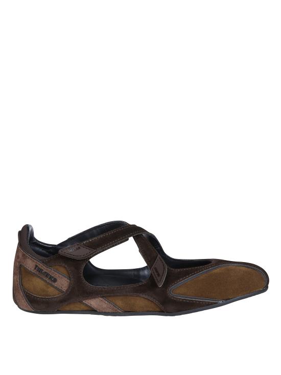 26FW 디 아티코 플랫 슈즈 261WSH00871LBT046AA 773 MARRONE