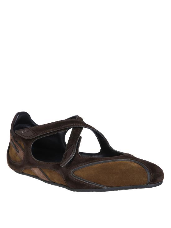 26FW 디 아티코 플랫 슈즈 261WSH00871LBT046AA 773 MARRONE - THE ATTICO