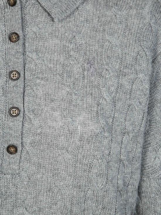 26FW 폴로 랄프로렌 폴로 티셔츠 211B17767005 OUTPOSTGRAYHTHR GRIGIO - POLO RALPH LAUREN