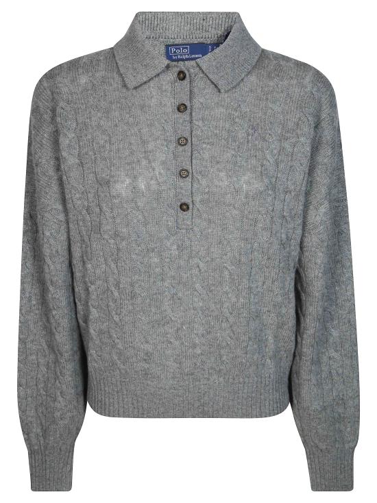 26FW 폴로 랄프로렌 폴로 티셔츠 211B17767005 OUTPOSTGRAYHTHR GRIGIO