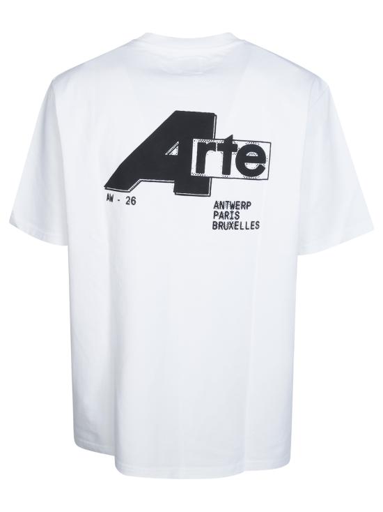 26FW 아르떼 앤트워프 반팔 티셔츠 AW26141T 100 BIANCO - ARTE ANTWERP