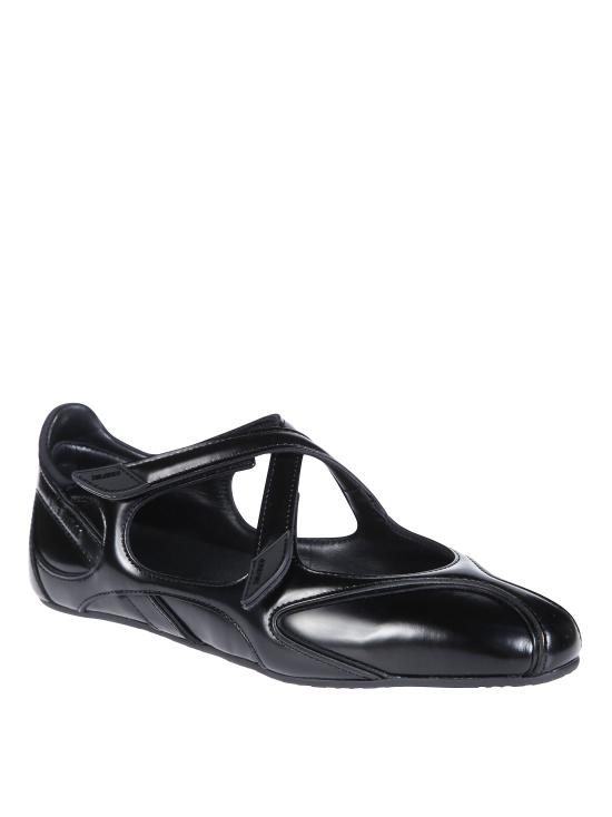 26FW 디 아티코 플랫 슈즈 260WSH00871LBT046AA 100 NERO - THE ATTICO