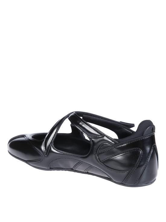 26FW 디 아티코 플랫 슈즈 260WSH00871LBT046AA 100 NERO - THE ATTICO