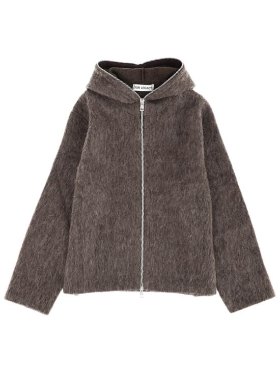 26FW 아워레가시 자켓 M2266FM MOLE GREY HAIRY WOOL DOM