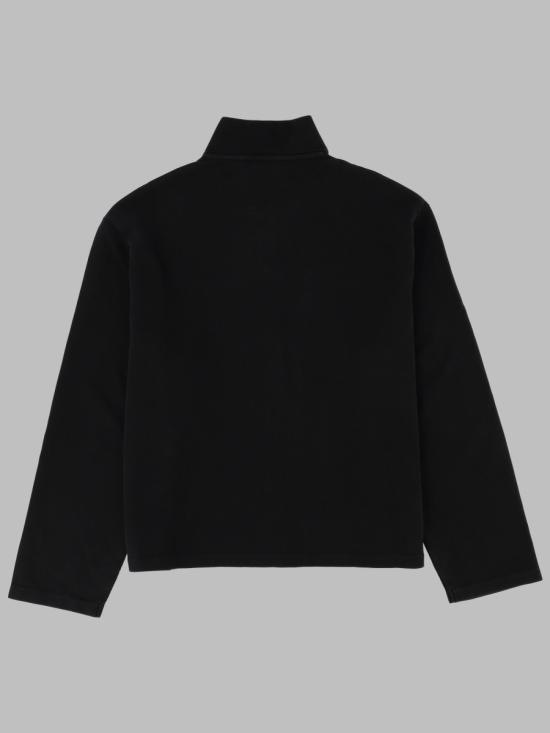 26FW 아워레가시 후드 티셔츠 M2266SBA BLACK ATHLETIC RIB DOM - OUR LEGACY