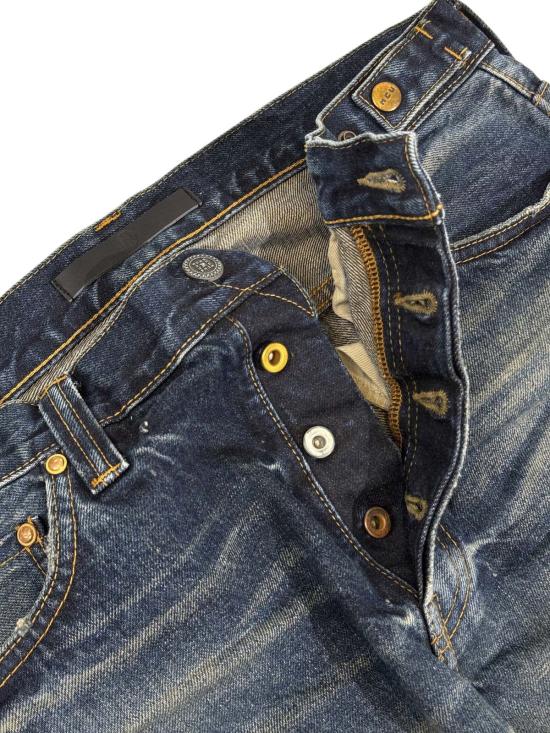  Mastercraft Union 데님 팬츠 마스터크래프트 유니온 에도 스트레이트 아자 - OTHER BRANDS