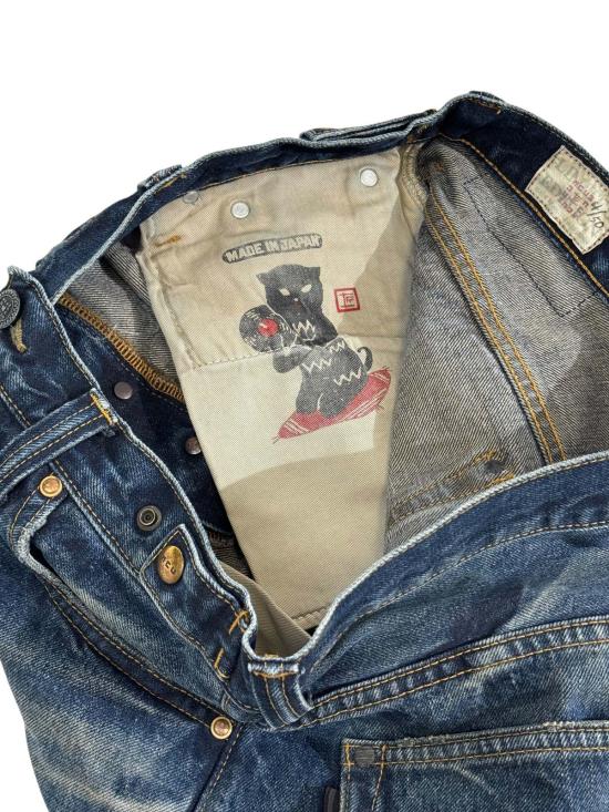  Mastercraft Union 데님 팬츠 마스터크래프트 유니온 에도 스트레이트 아자 - OTHER BRANDS