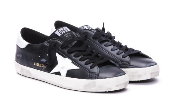 26FW 골든구스 슈퍼스타 스니커즈 GMF00101 F00032180203 Black - GOLDEN GOOSE