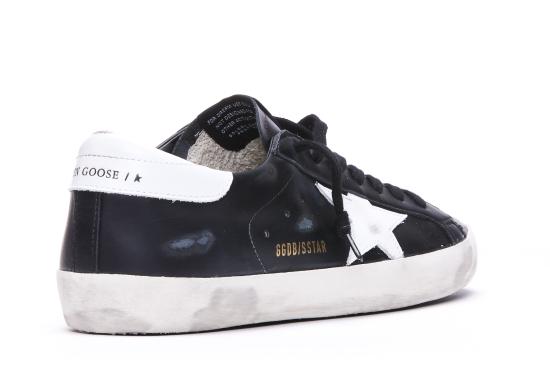 26FW 골든구스 슈퍼스타 스니커즈 GMF00101 F00032180203 Black - GOLDEN GOOSE
