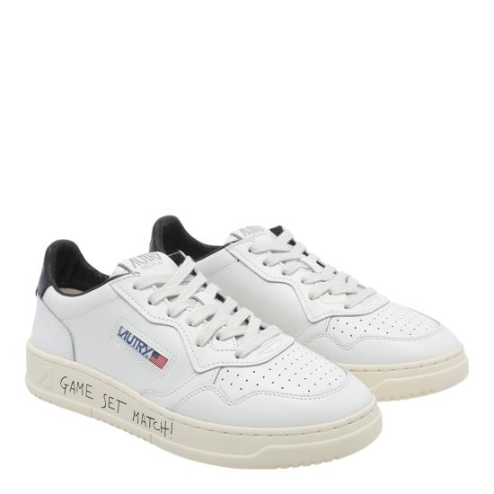 26FW 오트리 메달리스트 로우 스니커즈 AULM ML02 White - AUTRY