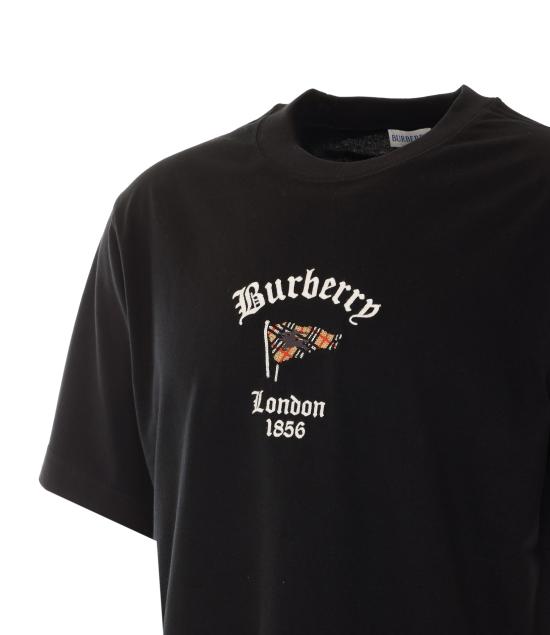 26FW 버버리 반팔 티셔츠 8128196 A1189 Black - BURBERRY
