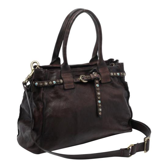 26FW 캄포마찌 토트백 C041020ND X3159C1501 BROWN - CAMPOMAGGI
