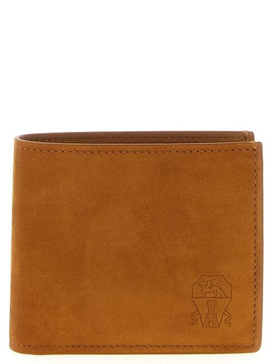 26FW 브루넬로 쿠치넬리 반지갑 MWSKBU006 C9734 COGNAC DOM