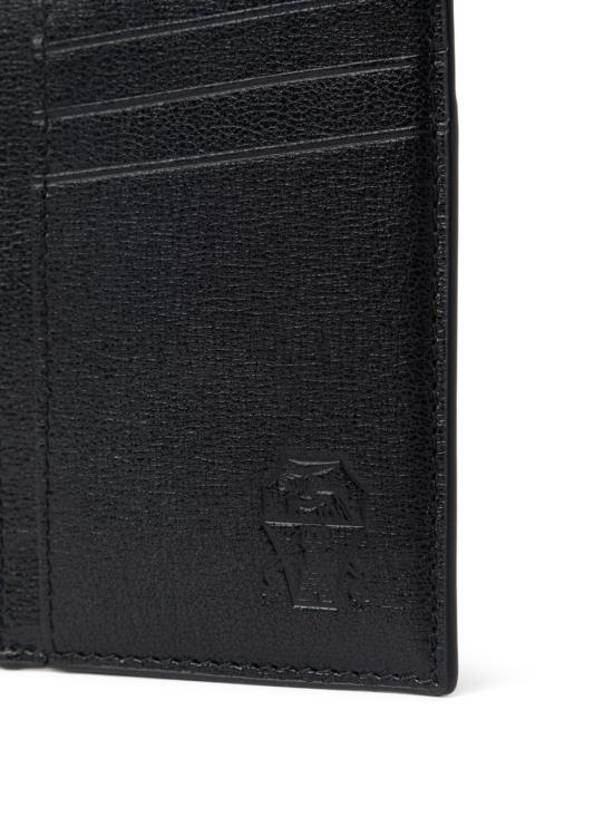 26FW 브루넬로 쿠치넬리 명함지갑 MWRLBU435 C101 BLACK DOM - BRUNELLO CUCINELLI