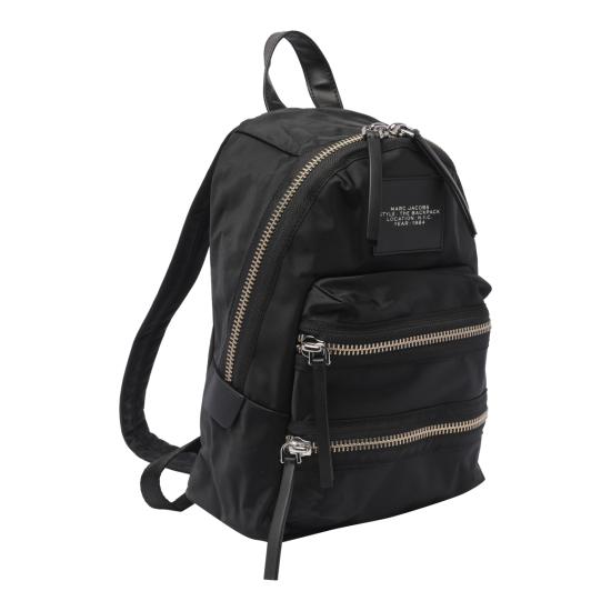 26FW 마크제이콥스 더 바이커 미디움 나일론 백팩 2F3HBP029H02 001 BLACK - MARC JACOBS