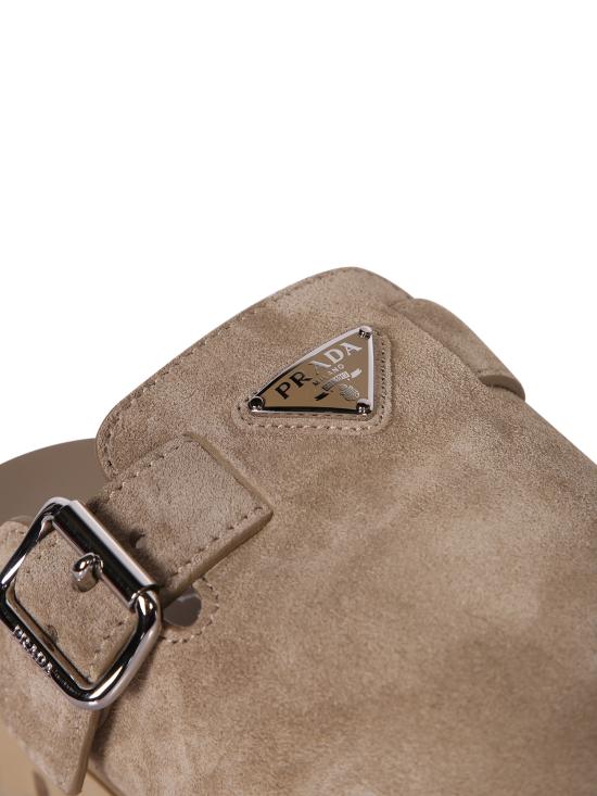 26FW 프라다 스웨이드 뮬 2S3003 054 F0F24 BEIGE DOM - PRADA