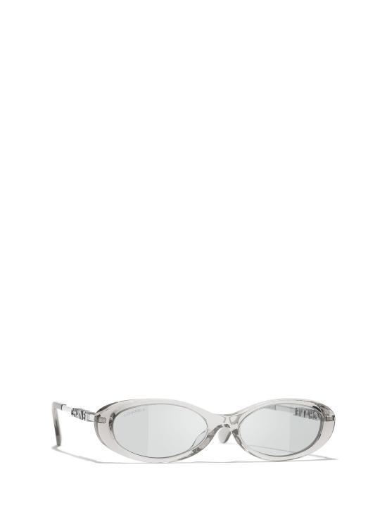 26FW 샤넬 선글라스 CH5565 183687 TRASPARENT GREY - CHANEL