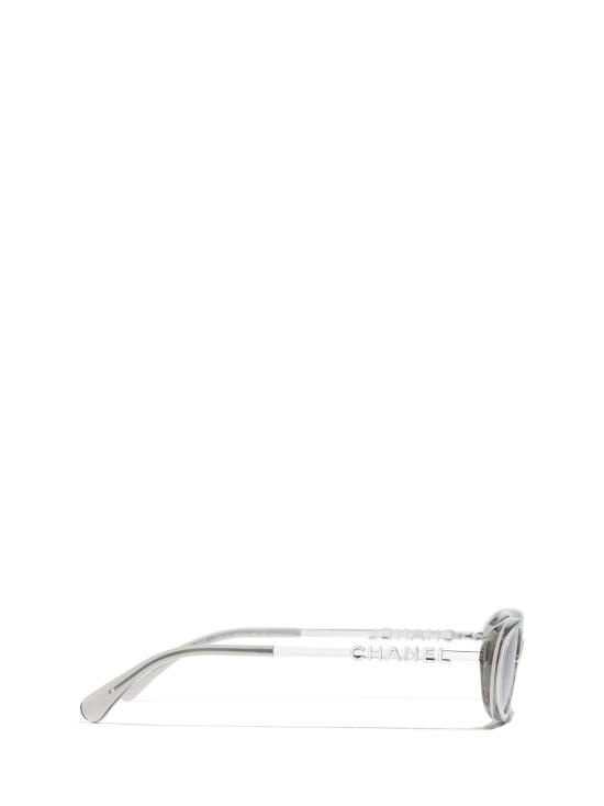26FW 샤넬 선글라스 CH5565 183687 TRASPARENT GREY - CHANEL