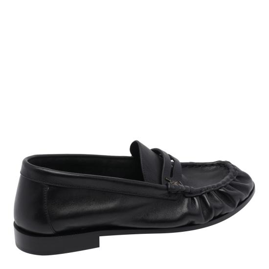 26FW 생로랑 매트 레더 서플 르 로퍼 839471 25VAA1000 BLACK - SAINT LAURENT