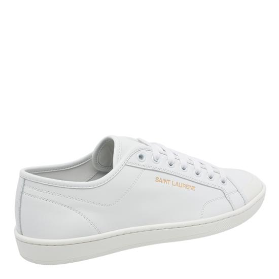 26FW 생로랑 GYM 짐 스무스 레더 스니커즈 820087 00N009030 WHITE - SAINT LAURENT