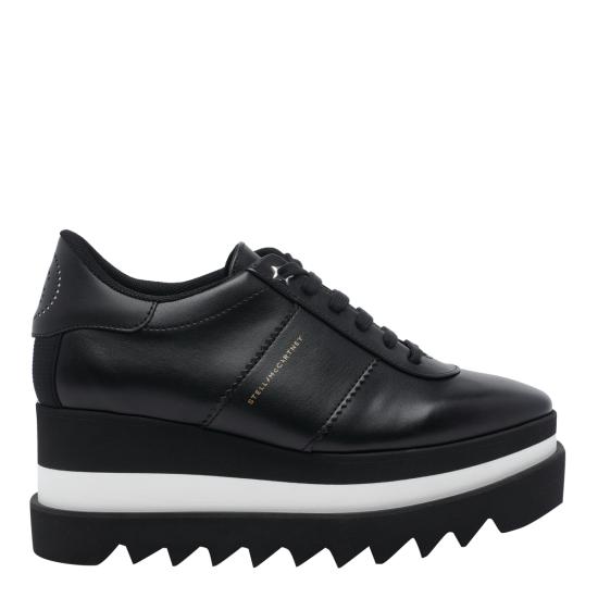 26FW 스텔라 맥카트니 스닉엘리세 플랫폼 트레이너 810611 AP0AM01000 Black