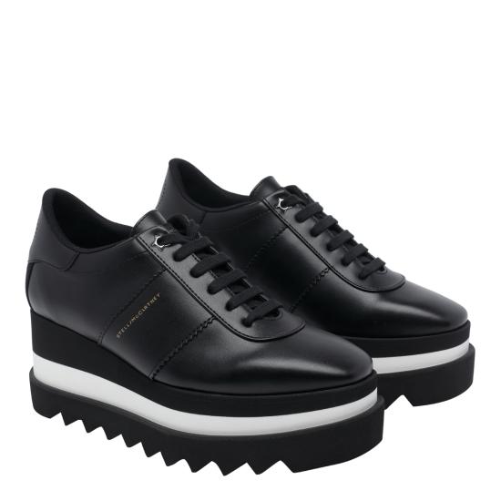 26FW 스텔라 맥카트니 스닉엘리세 플랫폼 트레이너 810611 AP0AM01000 Black - STELLA MCCARTNEY