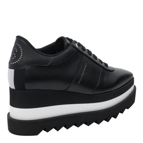 26FW 스텔라 맥카트니 스닉엘리세 플랫폼 트레이너 810611 AP0AM01000 Black - STELLA MCCARTNEY