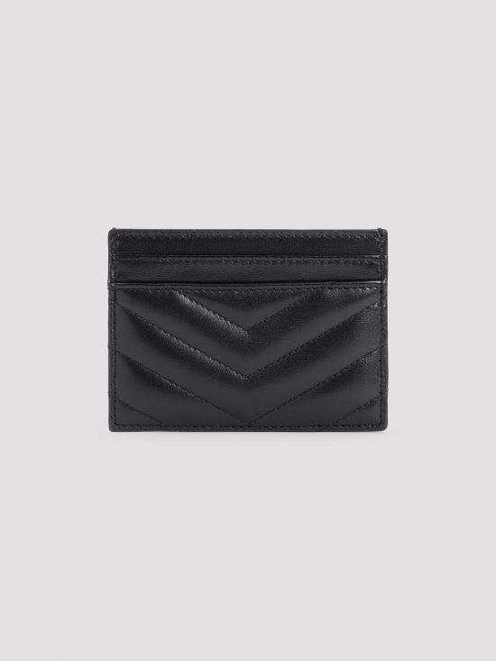 26FW 생로랑 카산드라 마틀라세 카드 케이스 423291AAA441000 Black - SAINT LAURENT
