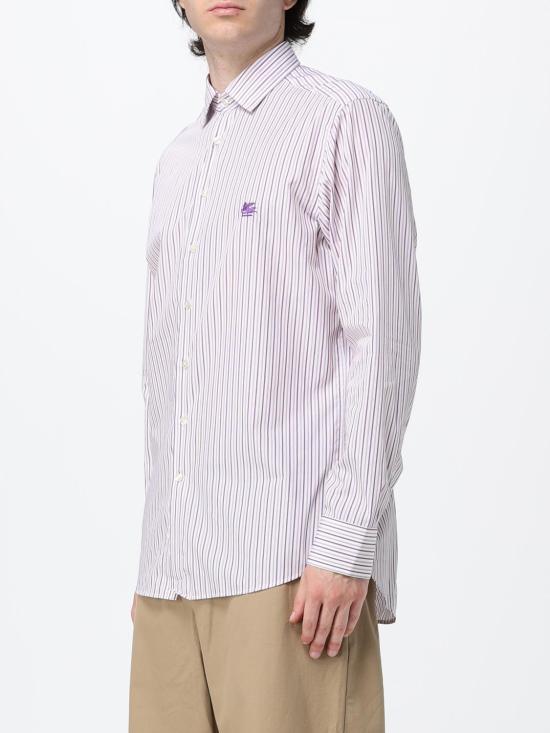 26FW 에트로 긴팔 셔츠 MRIB000299TR5B7 S9870 Pink - ETRO