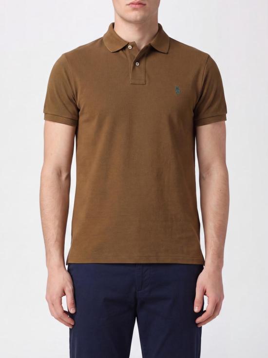 26SS 폴로 랄프로렌 폴로 티셔츠 710536856 461 Brown