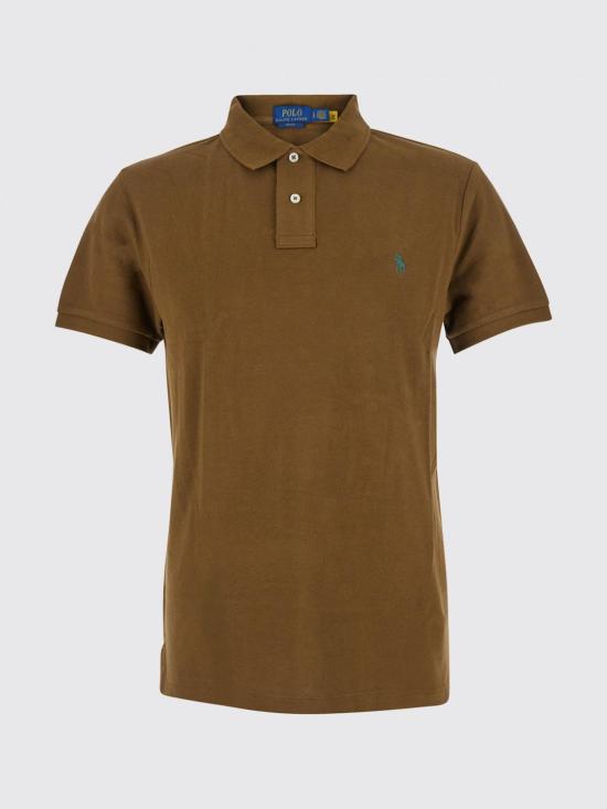 26SS 폴로 랄프로렌 폴로 티셔츠 710536856 461 Brown - POLO RALPH LAUREN