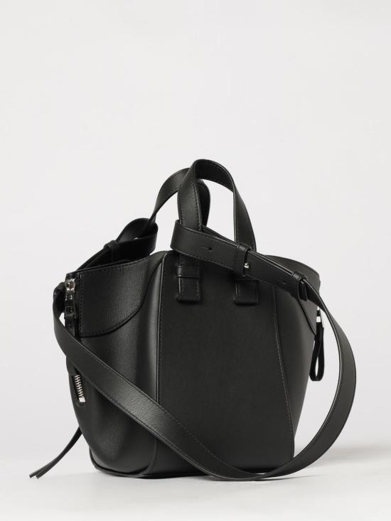 26SS 로에베 클래식 카프스킨 컴팩트 해먹백 A538H13X10 1100 Black - LOEWE