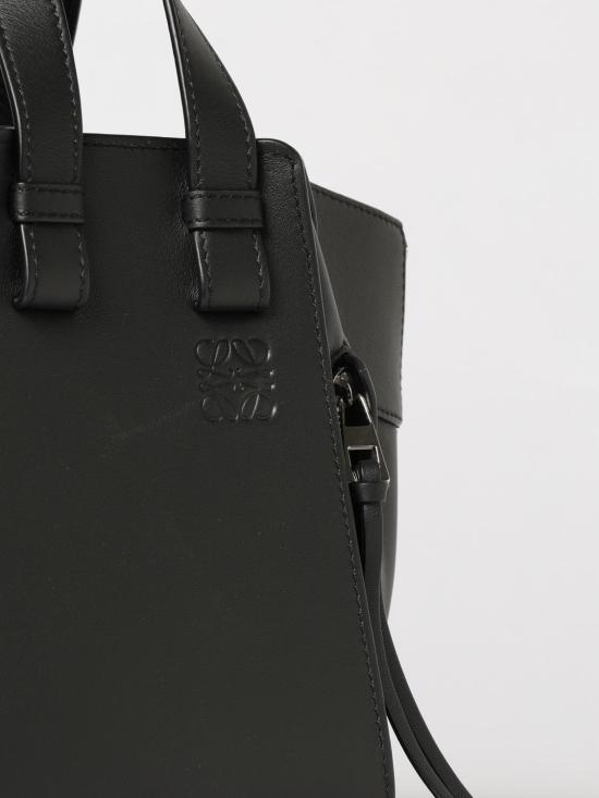 26SS 로에베 클래식 카프스킨 컴팩트 해먹백 A538H13X10 1100 Black - LOEWE