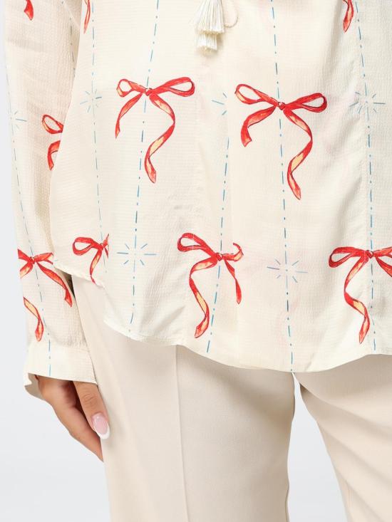 26SS 포르테포르테 셔츠 14912MYSHIRT 2501 Red - FORTE FORTE