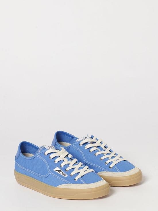 26SS 오트리 WINDSCAPE 로우 스니커즈 캔버스 SCLMCU06 Blue - AUTRY