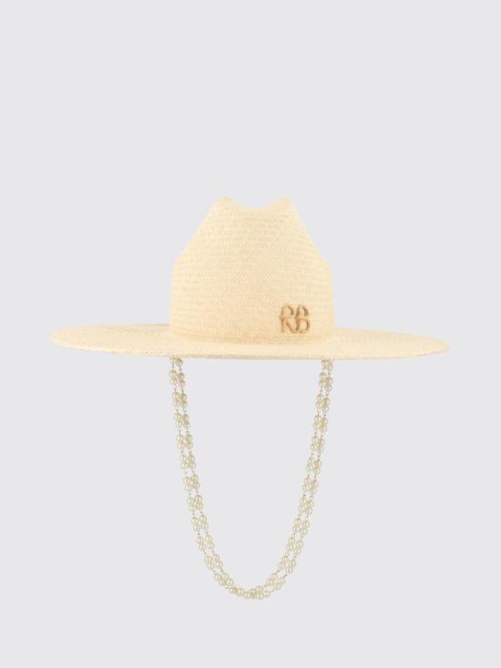 26SS 루슬란바진스키 모자 CWB036 NATURALSTRAW Ivory