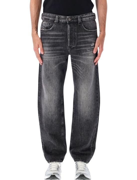 26FW 디젤 데님 팬츠 A18974 0HDBF 02 WASHED BLACK DOM