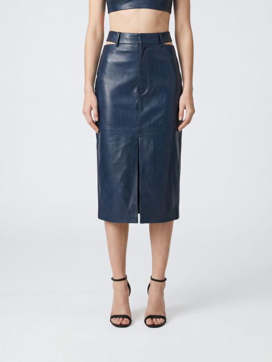 26SS 질샌더 스커트 J03MA0298J07231 411 Marine