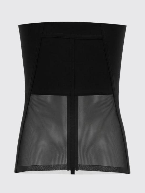 26SS 릭 오웬스 탑 RO01F6127TU 09 Black - RICK OWENS