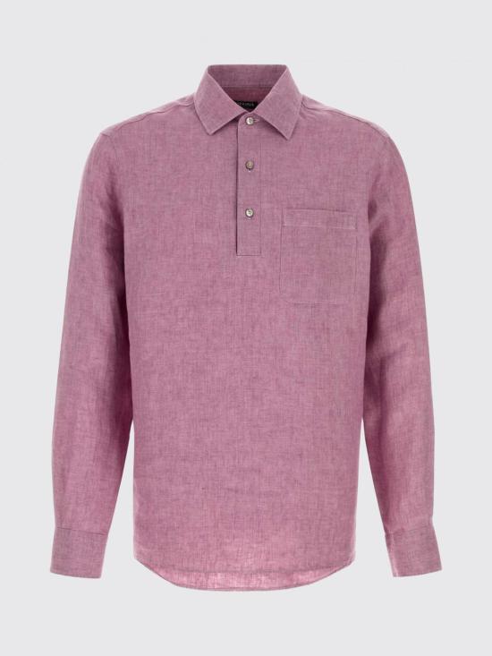 26SS 에르메네질도제냐 셔츠 RUHX51A3SRF13 R06G Pink - ERMENEGILDO ZEGNA