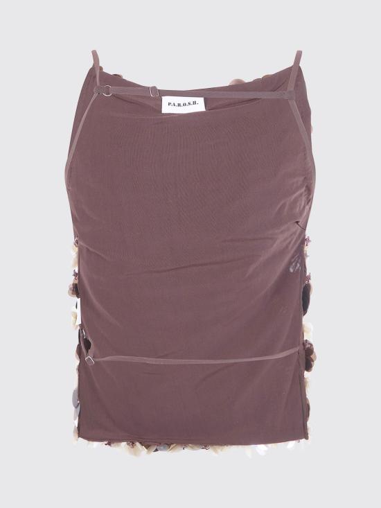 26SS 파로쉬 탑 D311707GYM 808 Brown - PAROSH