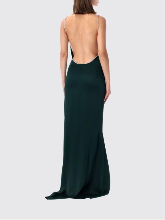 26FW 톰포드 롱 원피스 AB3697SDE537 GTD Forest Green - TOMFORD