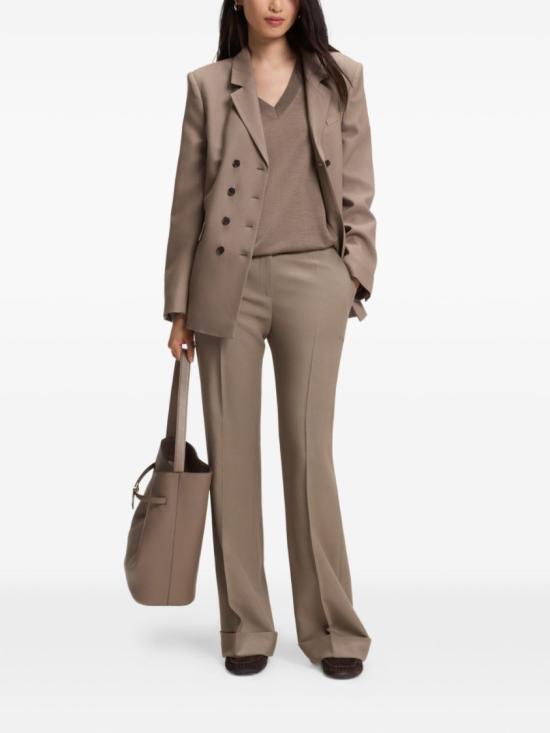 26FW 보스 스트레이트 팬츠 50564488915 Brown - BOSS