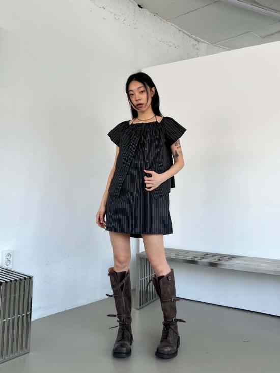  더 엔케이씨 스토어 숏 원피스 Nkc 스토어 니키 미니 드레스 - The NKC Store